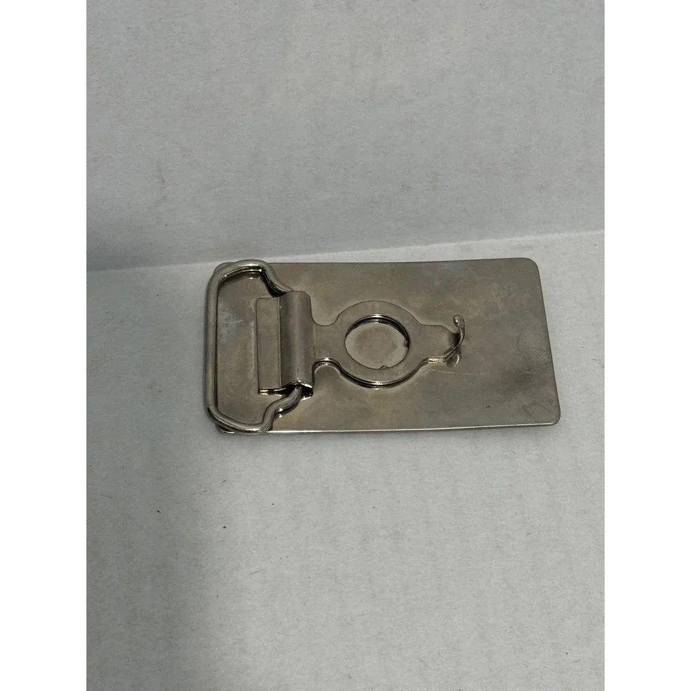 Ford Boss 351 Belt Buckle Mens OS Silver Gold Tone Mustang Muscle Car Logo